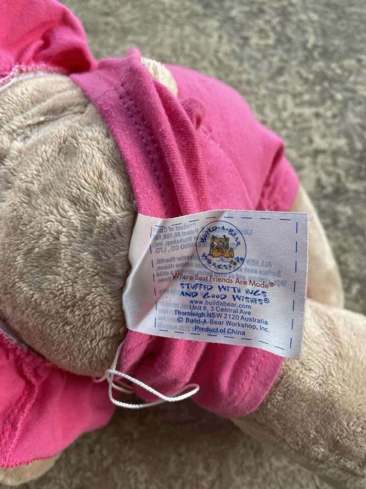 Hello Kitty Build-A-Bear 2010 Hawaiian Sunkissed Tan My Melody W/ Clothes Rare - Image 4 of 4