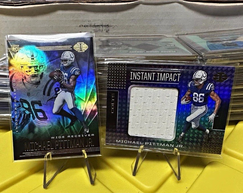 Panini 2020 Illusions Instant Impact #II19 Michael Pittman Jr RC MEM Colts