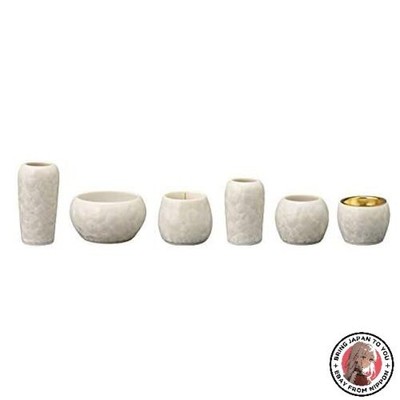 NEU Tomoka Kyoto Kiyomizu-yaki Hanakeshiro 2 Shirayuki 6-teiliger buddhistisc...