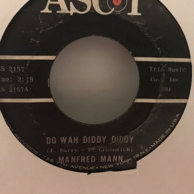 Manfred Mann DO WAH DIDDY DIDDY / WHAT YOU GONNA DO? (45)