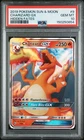 2019 POKEMON SUN & MOON HIDDEN FATES #9 CHARIZARD GX PSA 10