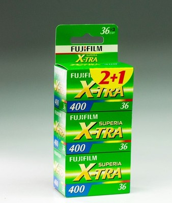 3 x Fujifilm Superia X-Tra 400 135-36 abgelaufen 05/2013