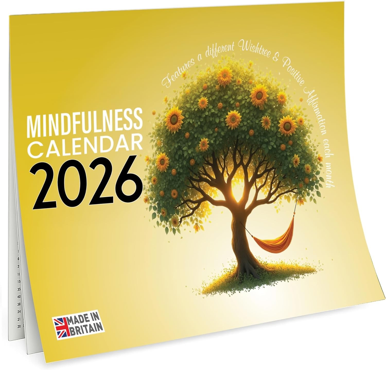 Inspirational 2026 Calendar UK – Mindfulness & Positive Affirmation Wall Cale