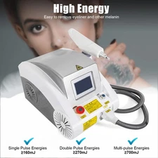 Professional Q Switch ND YAG LASER Tattoo Removal Eyebrow Callus Removal Machine
