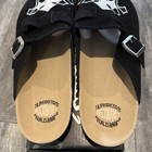 MECKMANLY Mens Clogs Mules Black Suede Cork Footed US 12 New — photo 7
