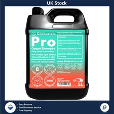 Pro Carpet Cleaner Shampoo 5L - Deep Cleaning & Odour Neutraliser for Pet Mess 5.80 per litre