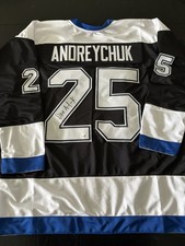 Lighting Dave Andreychuk Signed Jersey JSA Authentication