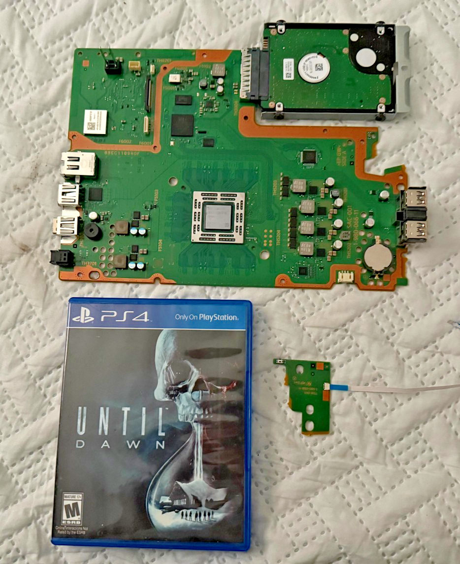 Sony PlayStation 4 PS4 Motherboard SAC-001 Tsw-001 500GB CUH-1215A