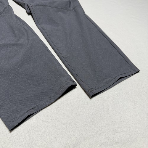 Kuhl Deceptr Pants Mens 34x34 Carbon Grey Ripstop Taper Nylon Trek Trail Hike - Picture 13 of 14