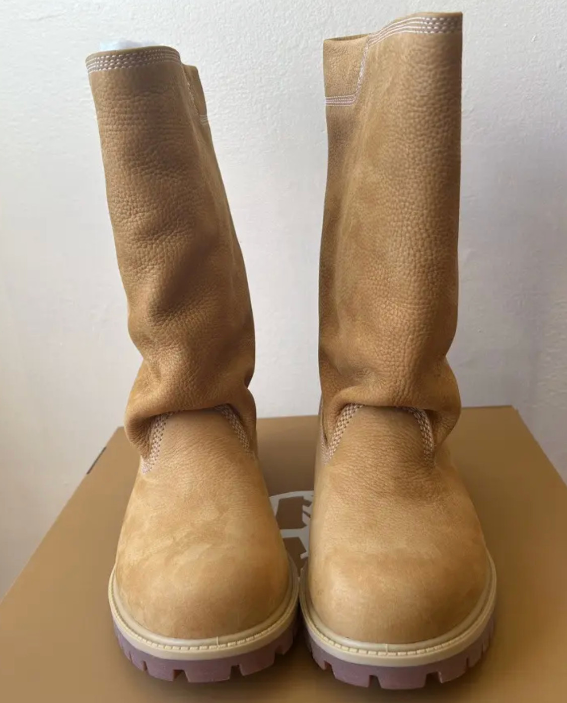 Telfar x Timberland Men's Wheat Mid Pull-On Boot - Versatile Style image 2