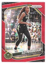 2025 Panini Prizm WNBA #36 Ezi Magbegor Red Pandora Prizms #/199