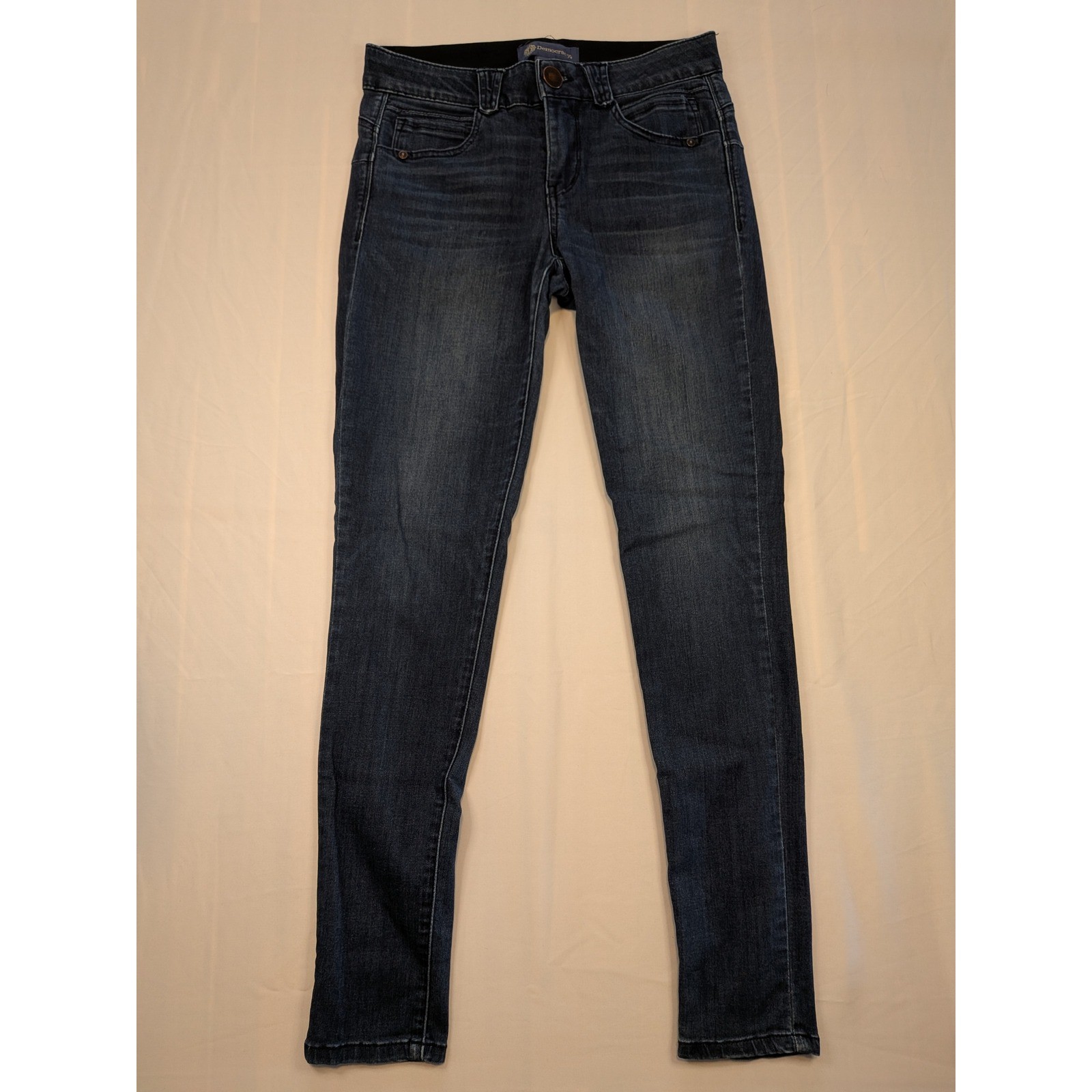 Democracy Absolution Skinny Jeans Womens 4 Dark Wash Indigo Stretch Denim