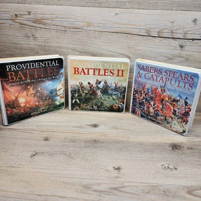 Providential Battles Set 1&2 And Sabers, Spears & Catapults Audio CDs