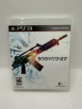 Bodycount (Sony PlayStation 3, 2011) PS3 Video Game Disc + Box Tested & Working