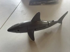 Transforming Great White Shark Figure Animal Toy Moveable Parts