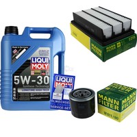 Inspektionspaket 5L Liqui Moly Longtime 5W-30 FüR Hyundai Santa Fé II 2.7 V6 GLS