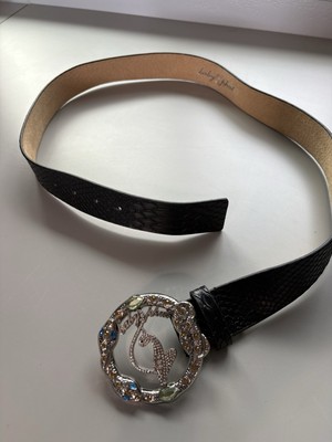 Baby Phat Crystal Logo Belt Baby phat belt black - Gem main image 3