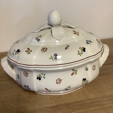 Villeroy Boch große ovale Suppenterrine – Petite Fleur – Terrine