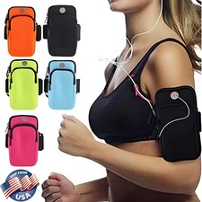 Sports Running Jogging Gym Armband Arm Band Bag Pouch Cell Phone Case Cover USA