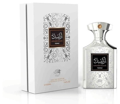 Al Fares Arabesque Topaz Eau de Parfum Spray 100 ml 3.4 fl oz Regular Size