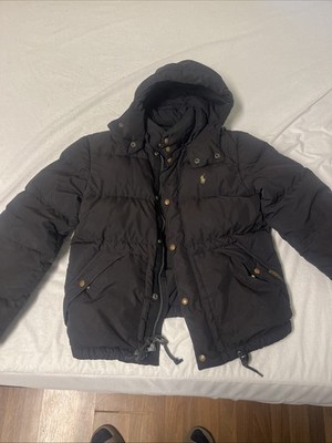 Ralph Lauren Polo Winterjacke Herren Gr. S Schwarz