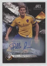 2016 Topps Apex Auto Dillon Powers #17 Auto