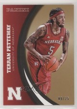 2015 Panini Nebraska Cornhuskers Gold 9/25 Terran Petteway #48 w6g