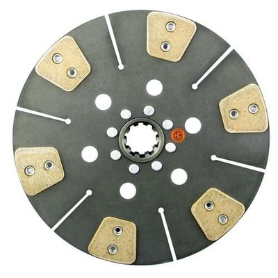 FE550DA 13'' Transmission Disc, 6 Pad, w/ 1-3/4'' 10 Spline Hub - Fits Ford