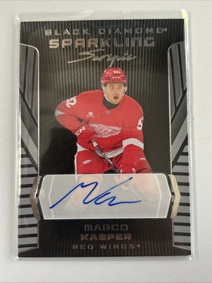 2025-26 Upper Deck Black Diamond Marco Kasper Signatures of Clarity Auto