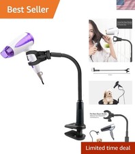 Dog Hair Dryer Stand, Pet Grooming Table Hair Dryer Holder, Hands Free Blow D...