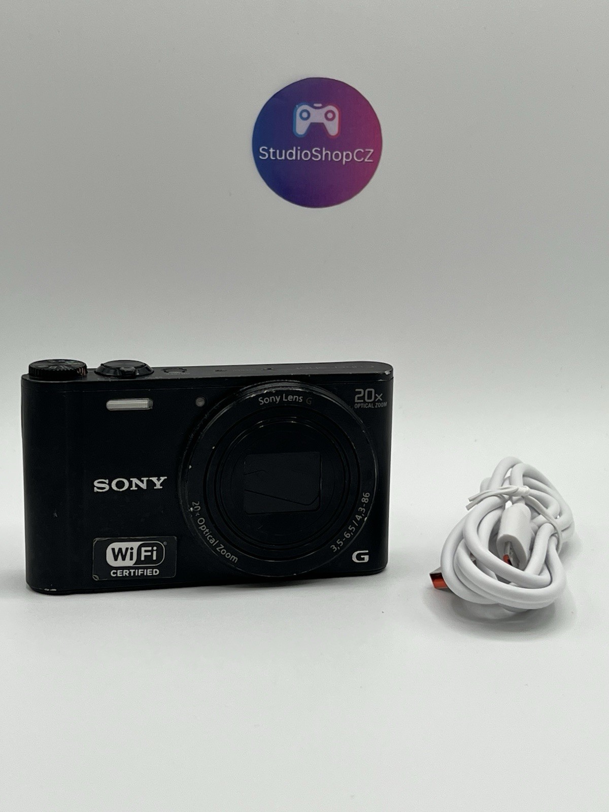 Sony Cyber-shot DSC-WX300 18.2MP Digital Camera - Black image 2