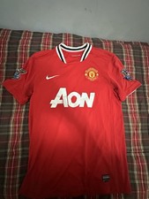 Manchester United Patrice Evra 2011/12 Home Jersey Size Large Nike