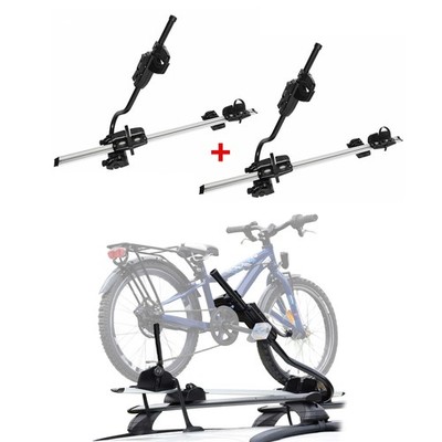 Fahrradträger Farad P-Style Dachfahrradträger bis 25 kg ABE Stahl 2tlg