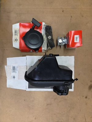 #ad #ad OEM Briggs And Stratton Carburetor 496114 Fuel Tank 596506 Starter 690101 $49.00