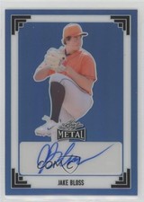 2024 Leaf Metal 1991 Leaf Auto Blue Prismatic /25 Jake Bloss #91A-JB3 Auto 0x0z