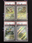 2025 Pokemon TCG Chinese Exclusive Gem Pack Vol. 2 CBB2C Eevee *(4)Pcs Set PSA 9
