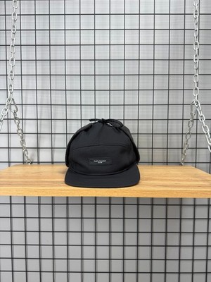 Peak Performance Flap Cap L/XL Black Winter Ear Flap Hat Outdoor Ski Tech