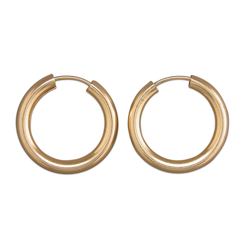 Herren Schlafanzug extra schwer schlicht 9 kt Gold 15 mm - Bild 1 von 1