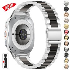 Metal Strap Bracelet For Samsung Galaxy Watch 7 Ultra 2025 Stainless Steel Band