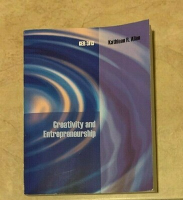 Kathleen R. Allen Creativity & Entrepreneurship by Kathleen R. Allen Paperback Book | eBay