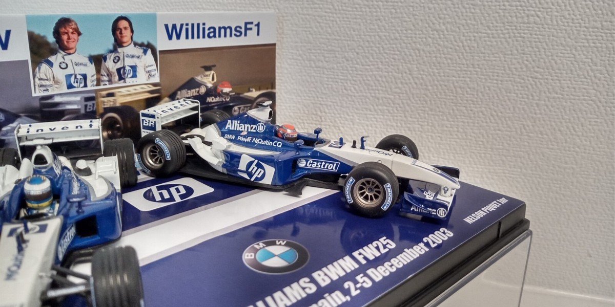1/43 minichamps WilliamsFW25 モントーヤ F1 model Minichamps 1/43 Williams F1 BMW FW25 J.P. Montoya