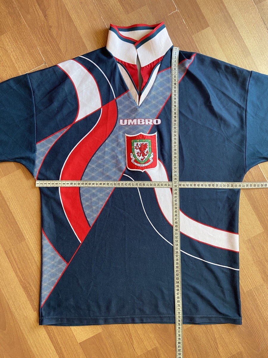 WALES 1995 1996 AWAY SHIRT JERSEY UMBRO sz L MEN GREEN | eBay