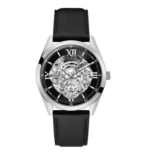 Guess Women\'s Watch GW0753L4 Quartz Gold Black Leather Strap Gemmed 36mm Guess Ladies Watch Fusion GW0553L4 | Watches Prime main image 4
