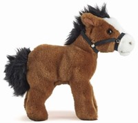 Pferd Mit Zaumzeug 23Cm PlüSchtier Von Living Nature