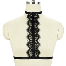 Verf&uuml;hrerische Bandage one size B&uuml;stenhalter Harness elastischen BH Strappy
