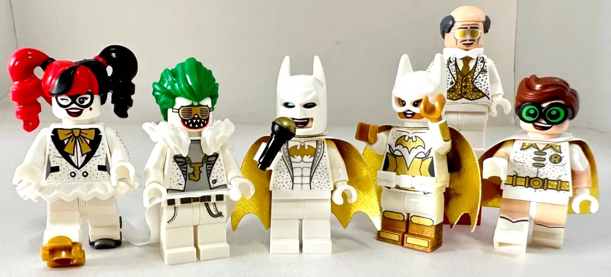 The LEGO Batman Movie 70922 Disco Batman Joker Batgirl Robin Alfred  Minifigures