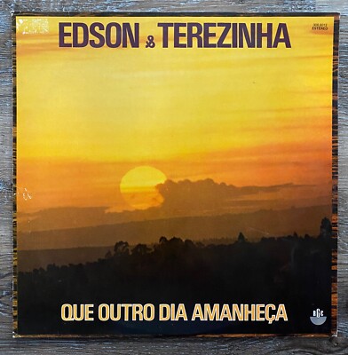 Edson & Terezinha - Que Outro Dia Amanheça - 1981 MPB LP Brazil pressing