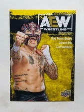 Rey Fenix 2021 Upper Deck AEW yellow magazine Parallel jazwares unmatched #99