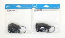 Lot of 2x Dell Laptop Combination Lock 9MK49 6126798