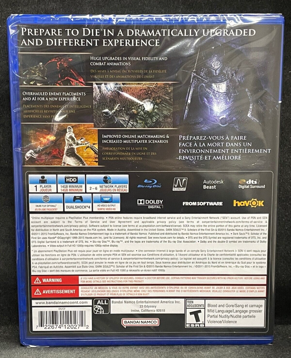 Dark Souls II: Scholar of the First Sin (Sony PlayStation 4) BRAND